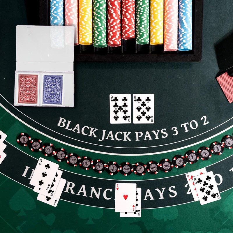 4 PCS Plastic Bridge Size Playing Cards Boxes, Snaps Closed