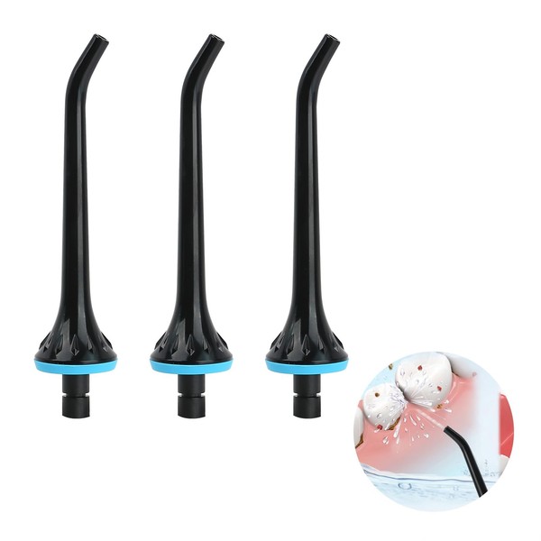 3 PCS Flosser Replacement Tips for Hangsun Nicwell Waterpik COSLUS