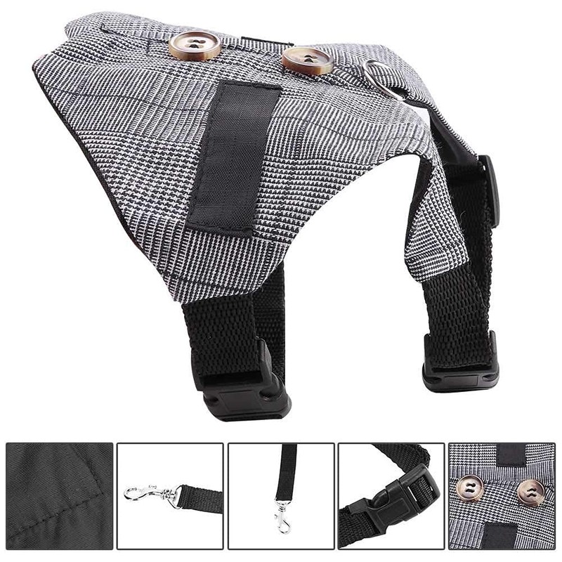 Rabbit Soft Breathable Harness with Lead, Pet Rabbit, Small Animal