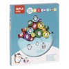 APLI Kids 17203 Pinguine Penguins Gleichgewicht Spiel, bunt