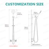 Aolemi Outdoor Shower Kit Fixtures Faucet System 2-Handle Exposed Shower