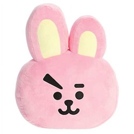 Aurora® Lovable BT21 Cooky Stuffed Doll - Collectible Fun - Delightful Cuteness - Pink 15 Inches