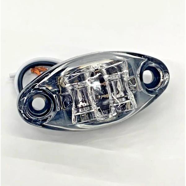 Kaper II Red Clear LED Oval Dragon's Eye 2 Diode