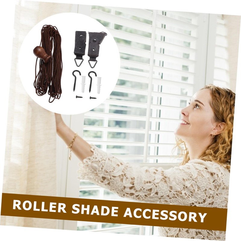 Operitacx Roller Blind Accessories Kit Sturdy Easy to Use for