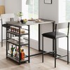 IDEALHOUSE Dining Table Set for 2, Counter Height Kitchen Table