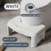 Toilet Stool – Bathroom Step Stool, Squatting Footstool, Toilet Foot