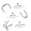 Sosoport 2pcs Indoor Carabiner Buckle Gym Pull Rod Buckle Safety