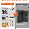 29.53" Tall White Wall Safes Between 16" Studs | 33%