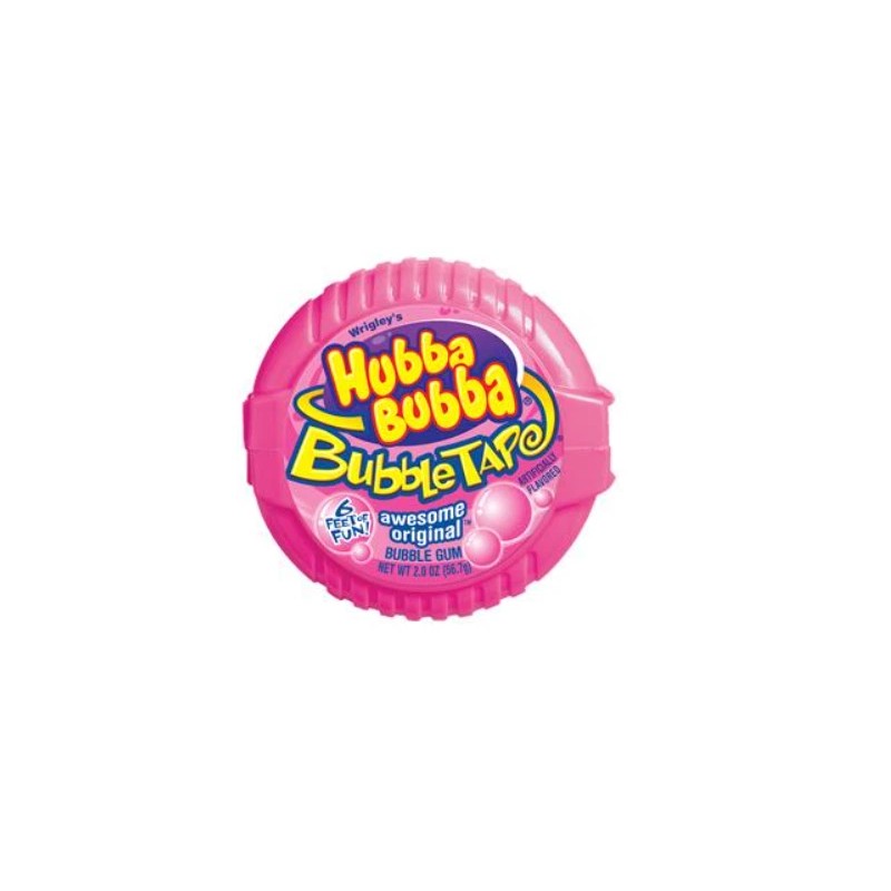 HUBBA BUBBA Original Bubble Gum Bulk Pack, 2 oz Tape