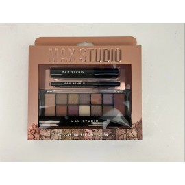 Max Studio Essential Eye Collection Mascara Black Eyeliner EyesShadow Palette