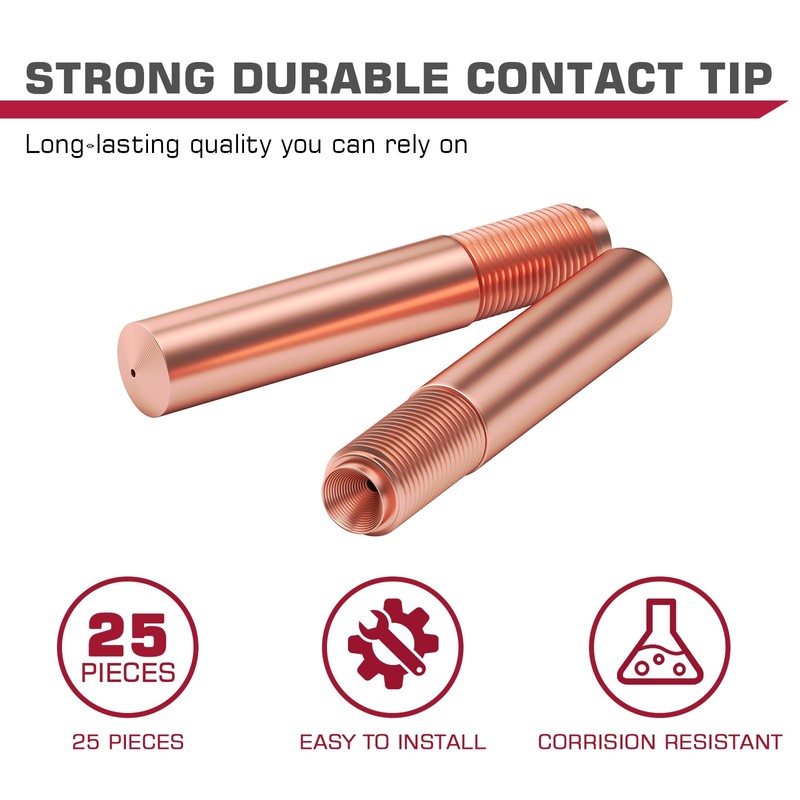 ARCCAPTAIN MIG Welding Contact Tip 000-068 (0.035") Welding tips for