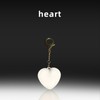 Love wallet tote bag touch sensing light:_Heart shaped bag touch