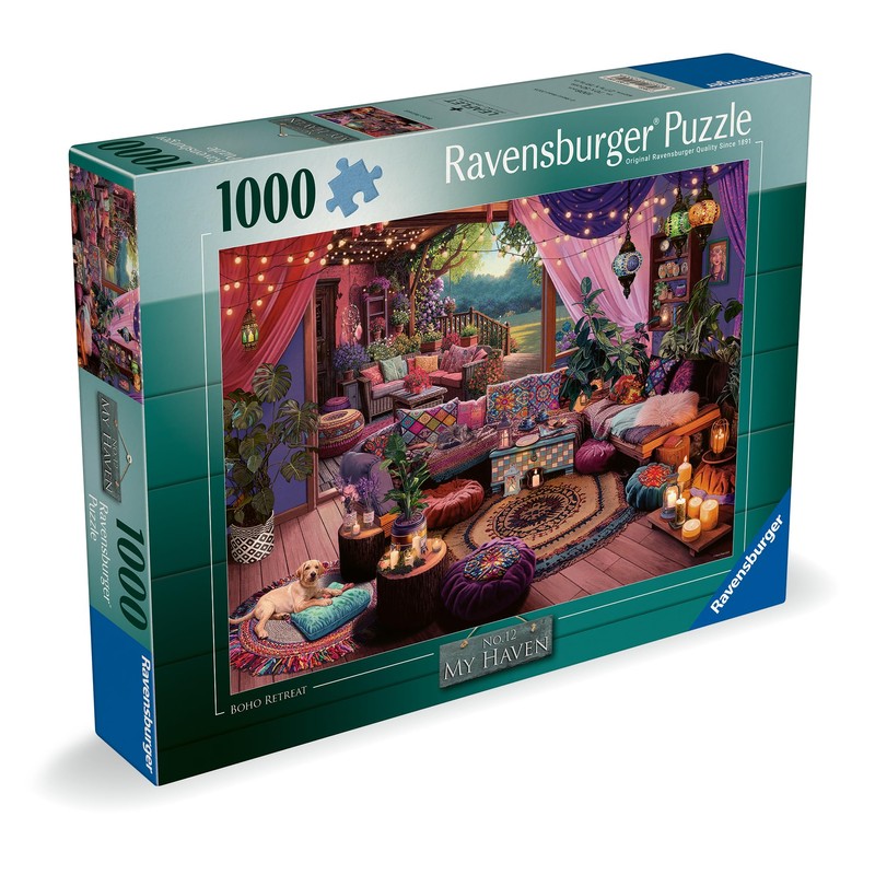 Ravensburger My Haven No. 12 Boho Retreat - 1000 Piece