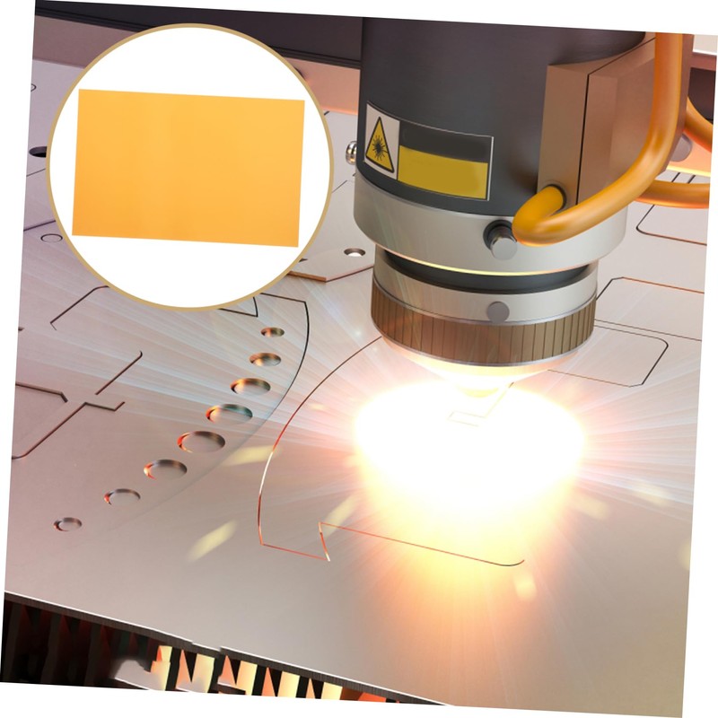 Hohopeti 2pcs Industrial Aluminum Plate A4 Size DIY Aluminum Sheet