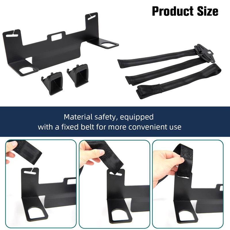 JHKLS ISOFIX Universal Car Seat Mount Bracket, Child Safety Car