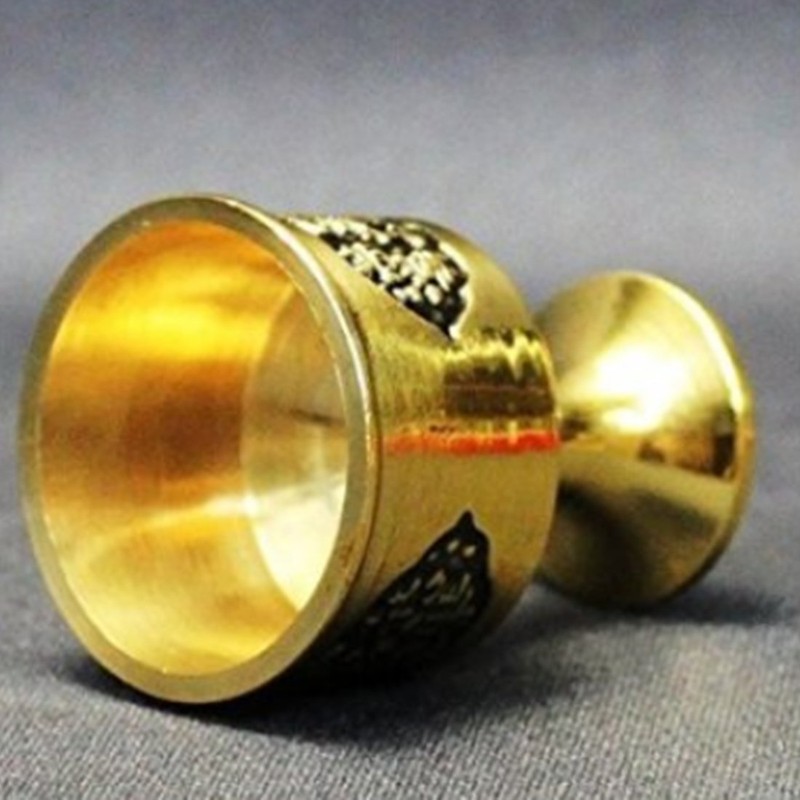 風水 水杯 水盃 小 銅製