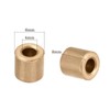 Kozelo 10pcs Sleeve Bearings 4mm x 8mm x 8mm Sintered