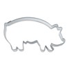 Staedter Lucky Pig Cookie Cutter, Silver, 8 cm