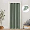 SHINELAND Room Divider Curtains,Boho Closet Door,80 Inches Long,Sage Green