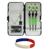 Sure Grip Viper Green Soft Tip Darts with Dart Case