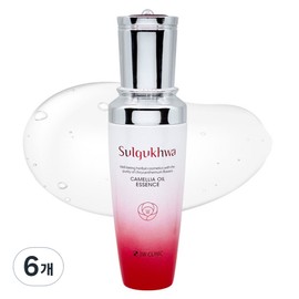 3W Clinic Snow Chrysanthemum Camellia Oil Essence, 6 pieces, 50ml / 3W클리닉 설국화 동백 오일 에센스, 6개, 50ml