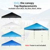 GOTRUTH 10x10 Canopy Replacement Top, Pop Up Tent with Air