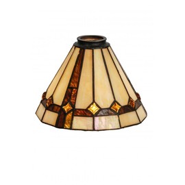 Meyda Tiffany 138904 Belvidere Lamp Shade, 8" Width