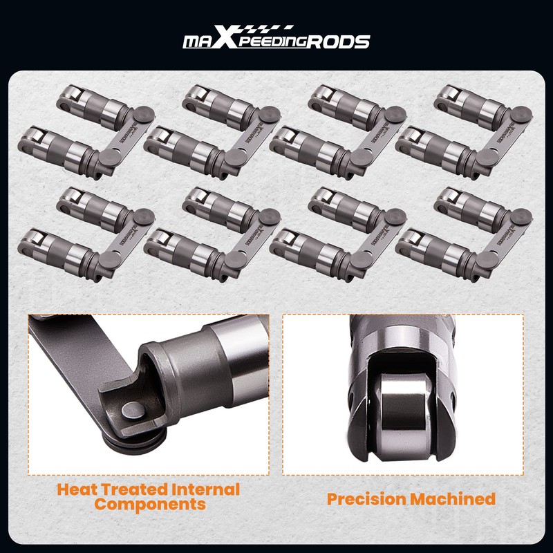 maXpeedingrods Hydraulic Roller Valve Lifters for Ford Small Block SBF