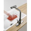 Kitchen Faucets with Pull Down Sprayer,Waterfall Kitchen Sink Faucet,Commercial Utility