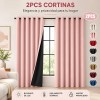 2 Panele Cortinas Blackout Para Ventana 265x160cm Habitacion