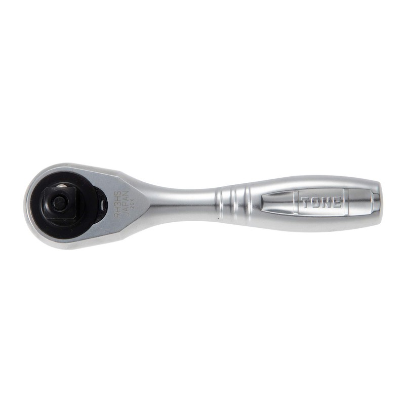 TONE Short Ratchet Handle (Hold Type) RH3HS Drive Angle 0.37
