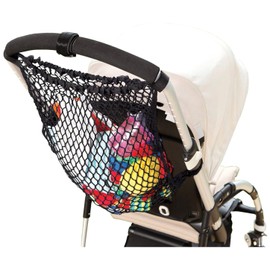 Dreambaby Baby Stroller Net Bag - Pushchair & Pram Mesh Net Storage Compartment Organizer -Black - Model F235
