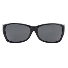 Fitovers by Jonathan Paul Twilite Black Purple Polarvue Medium Sunglasses