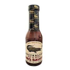 The Original Australian BBQ Sauces, 12oz (2 Bottles, Hot & Spicy)