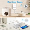 10FT Long Surge Protector Power Strip-with 3 Widely Outlets and