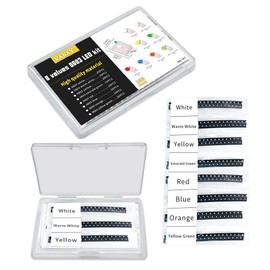VANXY SMD LED Light Kits 0603 8Colors *20PCS=160Pcs (White, Warm White, Yellow, Emerald Green, Red, Blue, Orange, Yellow Green) Light Emitting Diodes