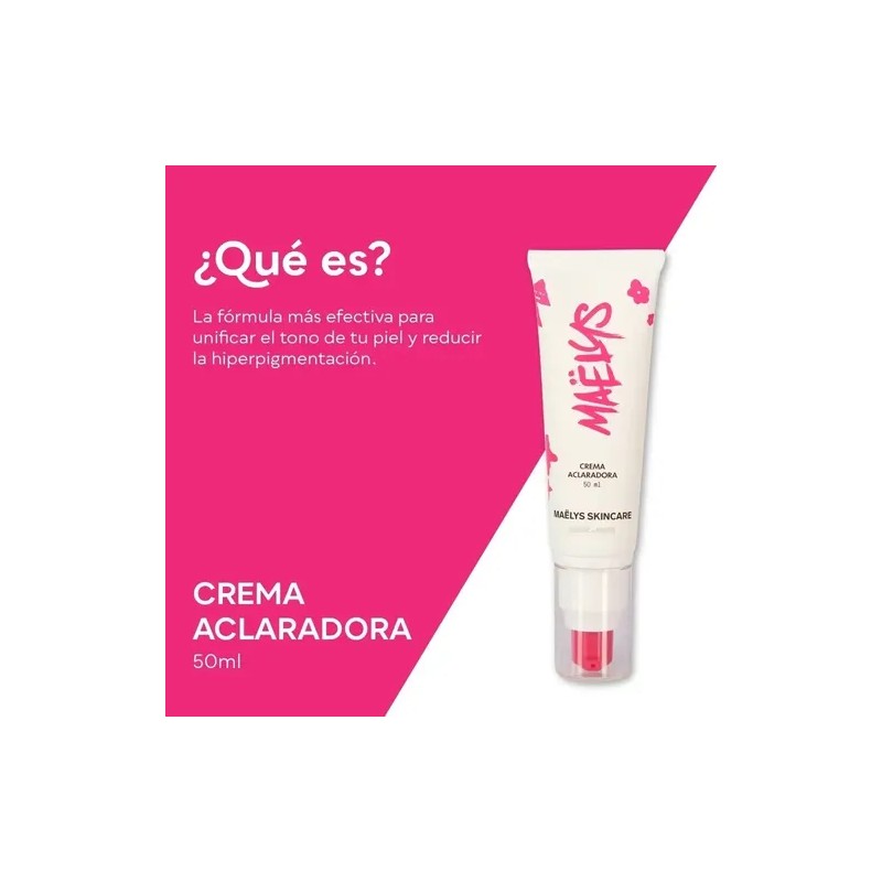 Crema Aclaradora 50ml, Maëlys Skincare