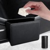 Accmor Car Trash Can, Leather Vehicle Trash Bin Car Dustbin
