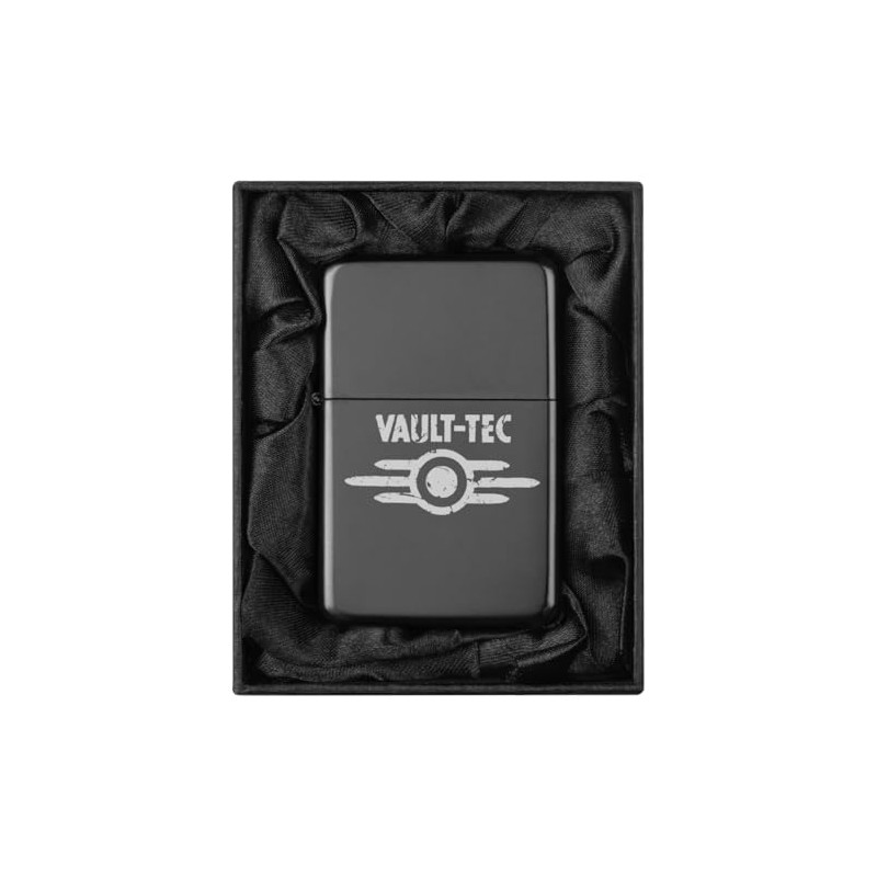 Lighter in Black Silk Lined Gift Box Vault Tec (Black)