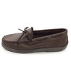 Minnetonka Men's Moosehide Classic Moccasin,Chocolate Moose,13 M US