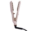 Flat Curling Iron 45W Pink Negative Ion Hair Crimper Waver