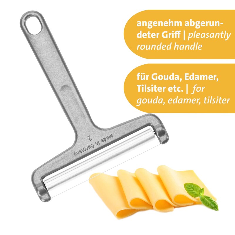 Westmark 2 Cheese Slicers with Roll and Cutting Wire, Variable