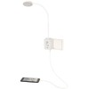 Lunartec Socket Light: Dimmable CCT LED Plug Light with Socket,
