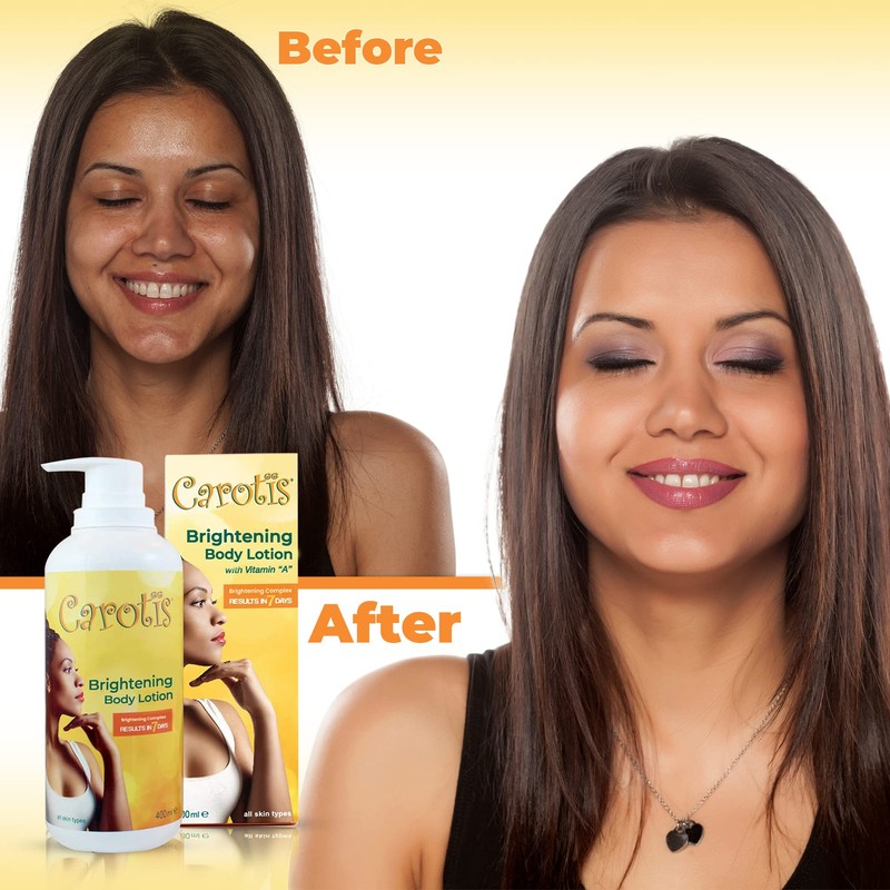 CAROTÏS, Skin Brightening Lotion - 13.5 Fl oz / 400ml