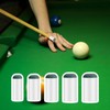 50PCS Slip-On Pool Cue Tips Replacement Kit, 5 Sizes (9/10/11/12/13mm)