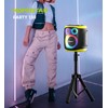 120W Wireless Portable Bluetooth Party Speaker with Two Microphones, Stero