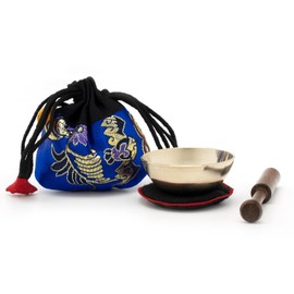 Mini Singing Bowl in Bag with Accessories