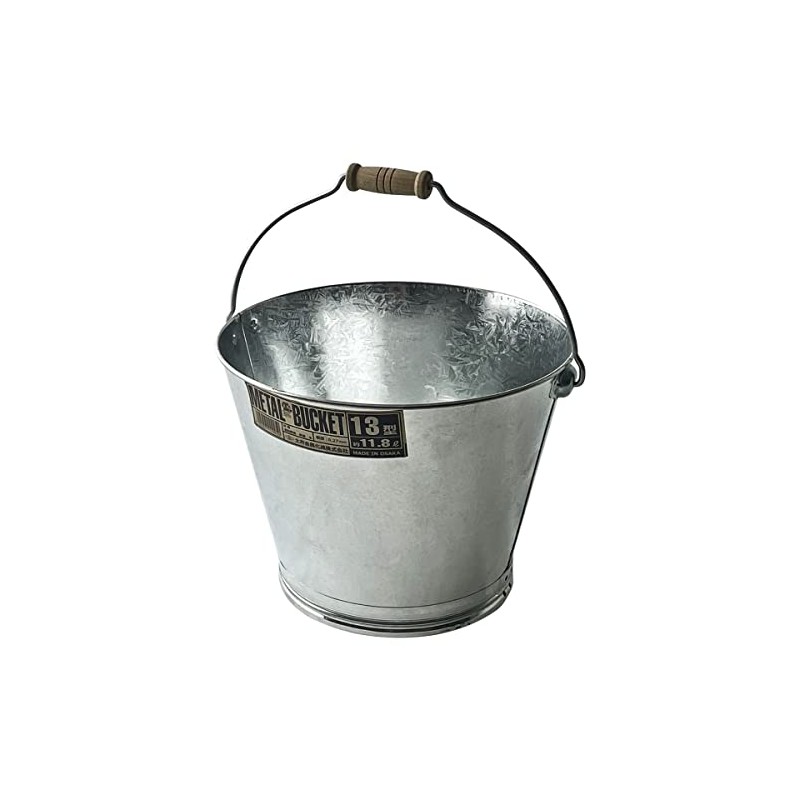 Doi Kinzokusei Tin Bucket 13 Type (Approx. 3.6 fl oz