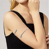 Hebterrka Golden Spiral Arm Cuff for Women, Upper Arm Gold