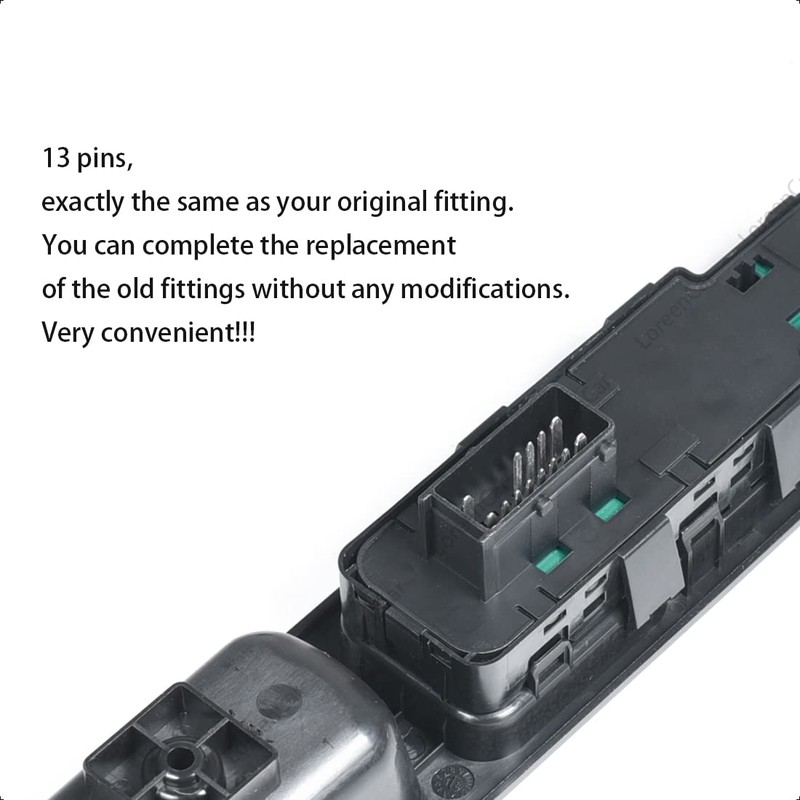 LoreenCar peugeot 207 window control switch For Peugeot 207 Citroen